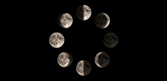 kalendarz księżycowy czary - faza księżyca - dziś - aktualna - aspekty księżyca