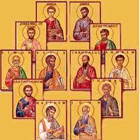 nombre de los 12 apóstoles - nombres de los apostoles